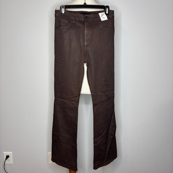 Joe's - Brown High Rise Curvy Bootcut Jeans - Picture 1 of 2